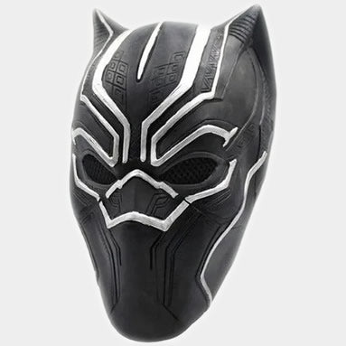 Латексная маска супергероя «Черная Пантера (Black Panter)» по комиксам «Черная Пантера (Black Panter)»