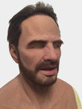 Силиконовая маска «Ламбер» (с бровями, бородой и волосами)