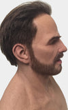 Силиконовая маска «Ламбер» (с бровями, бородой и волосами)