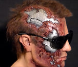 Реалистичная силиконовая маска «Терминатор» (с бровями и волосами)
