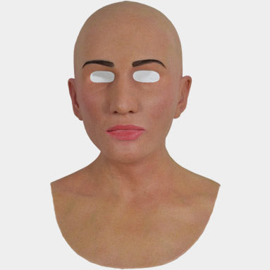 Ультра реалистичная силиконовая маска женщины или девушки «Марго»
