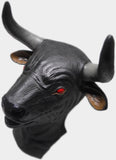 Латексная маска чудовища человека-людоеда с головой быка «Минотавр»