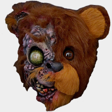 Латексная маска «Теди - мишка-зомби»