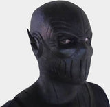Латексная маска суперзлодея «Зум (Zoom)» без молнии по комиксам «Флеш (Flash)»